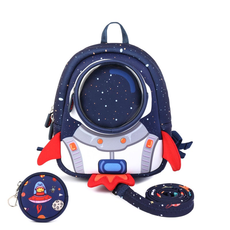 yisibo Toddler Backpack for Boys& Girls - Toddler Leash Included- Secure and Stylish for Active Toddlers- Perfect for Little Explorers - Preschool Travel School (1-3 Years) - Image 1